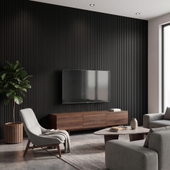 PNL-12120-S Anthracite Polimer Duvar Paneli
