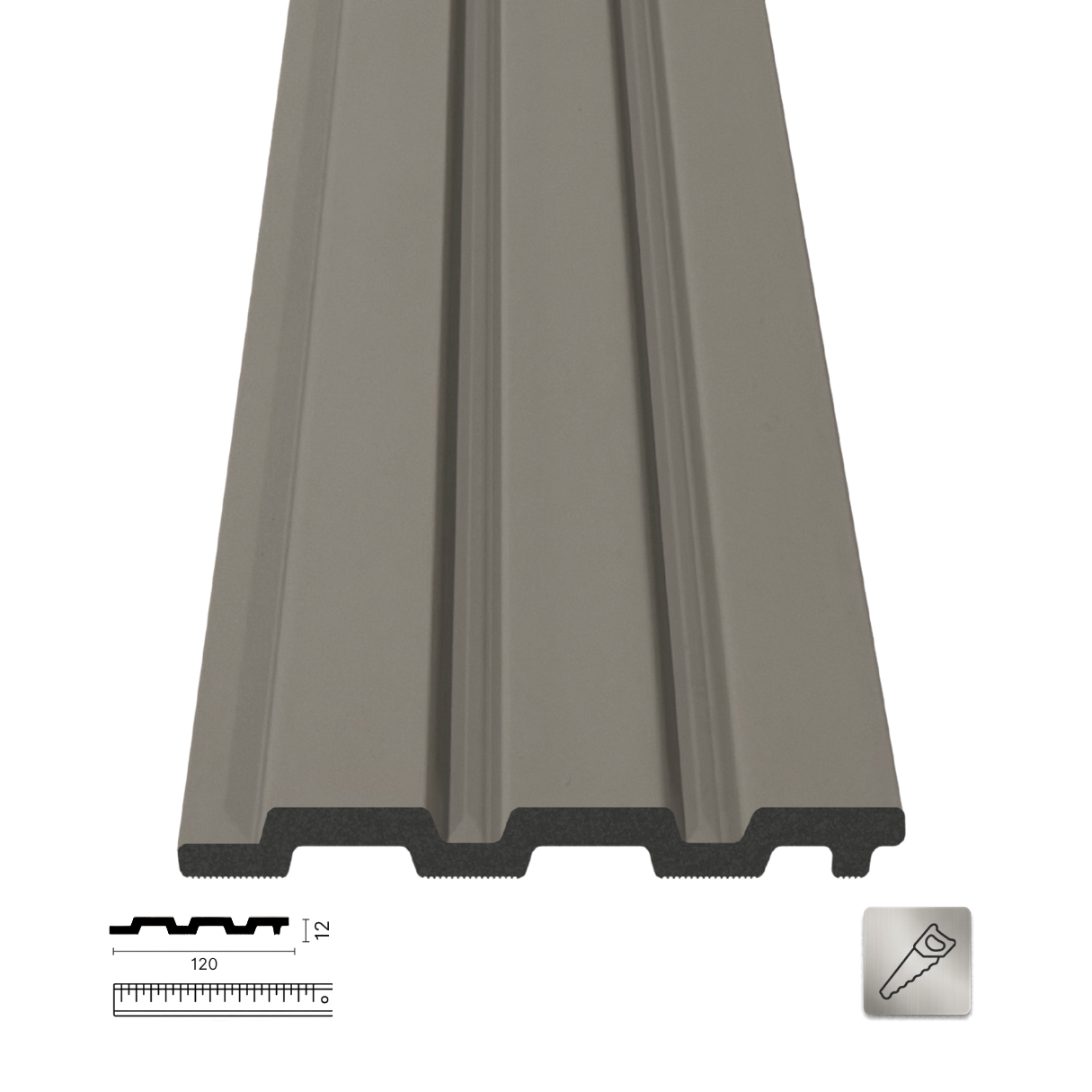 PNL-12120-S Trendy Yeşil Polimer Duvar Paneli