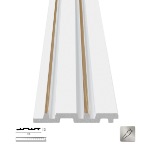 PNL-12110-S White Gold Polimer Duvar Paneli