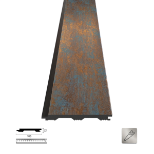PNL-12105 Rustic Polimer Duvar Paneli