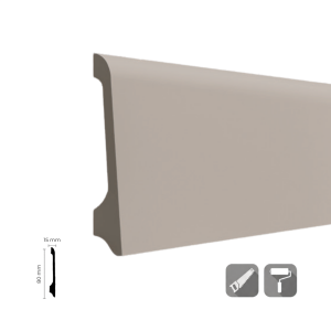 SPR-080-2 Vizon Polimer Süpürgelik