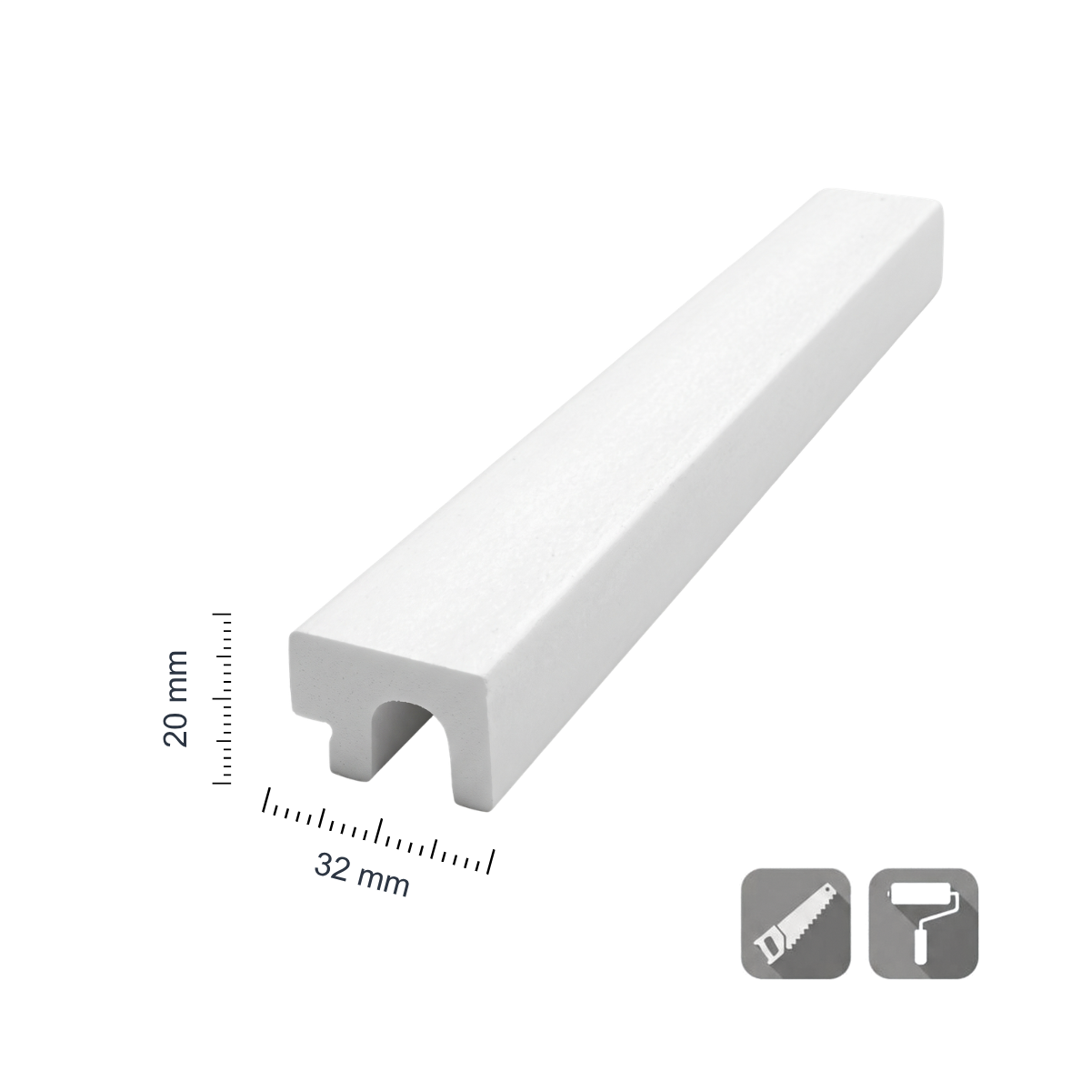 PNL-2032 Panel Bitiş Profili
